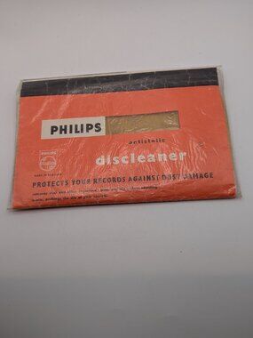 Philips Orange Antistatic Discleaner Cloth